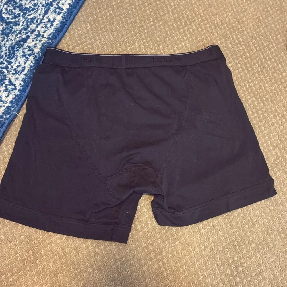 NWOT J.CREW Men's Black Boxer Briefs